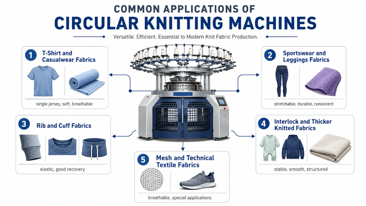 application-of-circular-knitting-machine применение кругловязальной машины