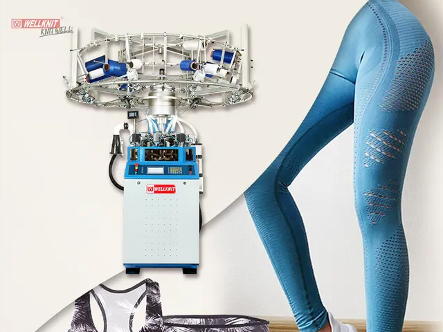 Бесшовная вязаная машина нижнего белья